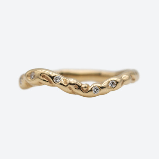 WAVES PETITE RING